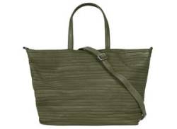 Shopper SAMANTHA LOOK Gr. B/H/T: 37 cm x 30 cm x 14 cm onesize, grün (dunkelgrün) Damen Taschen Handtaschen von Samantha Look