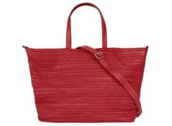 Shopper SAMANTHA LOOK Gr. B/H/T: 37 cm x 30 cm x 14 cm onesize, rot Damen Taschen Handtaschen von Samantha Look