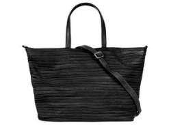 Shopper SAMANTHA LOOK Gr. B/H/T: 37 cm x 30 cm x 14 cm onesize, schwarz Damen Taschen Handtaschen von Samantha Look