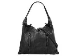 Shopper SAMANTHA LOOK Gr. B/H/T: 40 cm x 35 cm x 2 cm onesize, schwarz Damen Taschen Handtaschen von Samantha Look