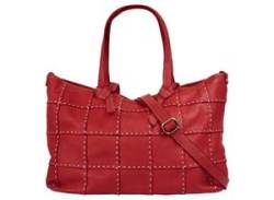 Shopper SAMANTHA LOOK Gr. B/H/T: 48 cm x 30 cm x 13 cm onesize, rot Damen Taschen Handtaschen von Samantha Look