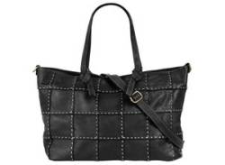 Shopper SAMANTHA LOOK Gr. B/H/T: 48 cm x 30 cm x 13 cm onesize, schwarz Damen Taschen Handtaschen von Samantha Look