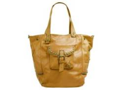 Shopper SAMANTHA LOOK Gr. B/H/T: 54 cm x 37 cm x 22 cm onesize, gelb Damen Taschen Handtaschen von Samantha Look