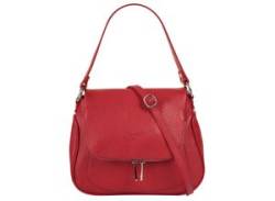 Umhängetasche SAMANTHA LOOK Gr. B/H/T: 27 cm x 17 cm x 9 cm onesize, rot Damen Taschen Handgepäck von Samantha Look