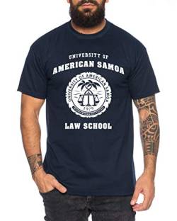 Samoa Herren T-Shirt Breaking Saul Bad Call Goodman TV Serie, Farbe:Dunkelblau, Größe:L von Sambosa