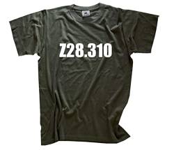 Z28.310 Der Code der Ungeimpften T-Shirt Olive XXL von Sammys Shirt Store