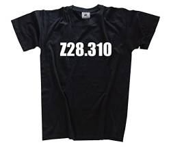 Z28.310 Der Code der Ungeimpften T-Shirt Schwarz XL von Sammys Shirt Store