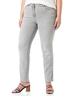SAMOON Damen 120024-21450 Jeans, Light Grey Denim, 44 von Samoon