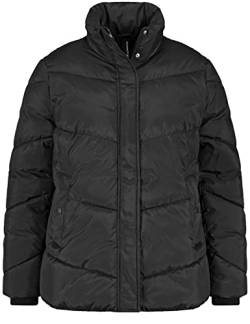 SAMOON Damen 150029-21500 Outdoorjacke Nicht Wolle, Black, 50 von Samoon