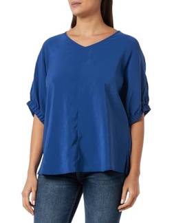 SAMOON Damen 260050-21120 Bluse, Cobalt Blue, 42 von Samoon