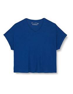 SAMOON Damen 271058-26202 T-Shirt, Cobalt Blue, 46 von Samoon