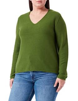 SAMOON Damen 972996-29256 Pullover, Basil Green, 44 von Samoon