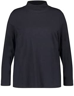 Samoon Damen 171050-26400 T Shirt, Navy, 46 EU von Samoon