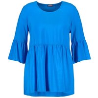 Samoon Klassische Bluse Ausgestellte Bluse mit Volants von Samoon