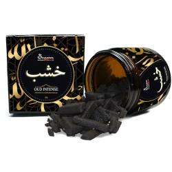 Bakhoor [20 gr] ULTRA HALTBARKEIT - Arabischer Damenduft, Arabische Parfums für Herren, OUD-Holz, Parfüm für Haare, Körper und Kleidung | Made in DUBAI (Emirates Oud) von Samsara