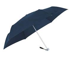 SAMSONITE Rain Pro 3 Section Manual Flat Regenschirm 24 cm, Blue von Samsonite