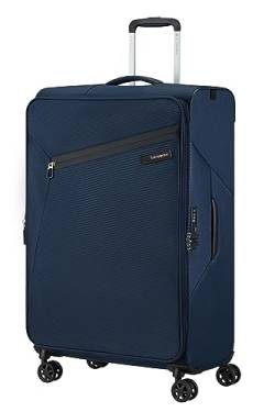 Samsonite Litebeam - Spinner L, Erweiterbar Koffer, 77 cm, 103/111 L, Blau (Midnight Blue) von Samsonite