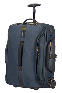 Samsonite Paradiver Light - Reisetasche/Rucksack mit 2 Rollen S, 55 cm, 51 L, Blau (Jeans Blue) von Samsonite