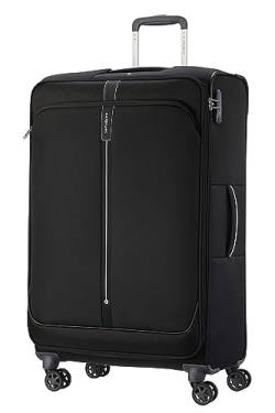 Samsonite Popsoda - Spinner L Erweiterbar Koffer, 78 cm, 105/112.5 L, TSA-geprüft, Schwarz (Black) von Samsonite