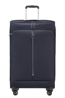 Samsonite Popsoda - Spinner L Erweiterbar Koffer, TSA-geprüft, 78 cm, 105/112.5 L, Blau (Dark Blue) von Samsonite