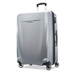 Samsonite Winfield 3 DLX Hardside Erweiterbares Gepäck mit Spinnern, Silber, Carry-On 20-Inch, Winfield 3 DLX Hardside erweiterbares Gepäck mit Drehrollen von Samsonite