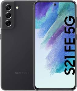 Samsung Galaxy S21 FE 5G 5G Smartphone 128GB 16.3cm (6.4 Zoll) Graphite Android™ 12 Dual-SIM von Samsung