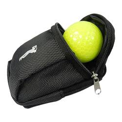 Golfballhalter – tragbare Golfballtasche mit Reißverschluss, Golf-Aufbewahrungs-Organizer für Männer, Frauen, Kinder, Golf-Zubehörtasche für Golfschlägerball, Golfball-Aufbewahrungstasche Samuliy von Samuliy
