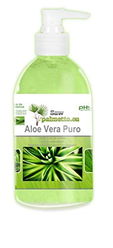 Aloe Vera Puro ph 5.5 Beruhigende Lotion, frei von Parabenen, natürlicher Herkunft, 500 ml von Sanasur