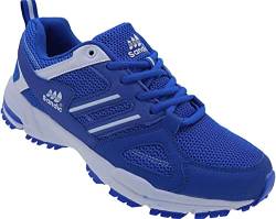 Herren Sportschuhe Sneaker Turnschuhe Laufschuhe Schuhe Nr. 2326 (Royal Weiß, eu_Footwear_Size_System, Adult, Men, Numeric, medium, Numeric_41) von Sandic