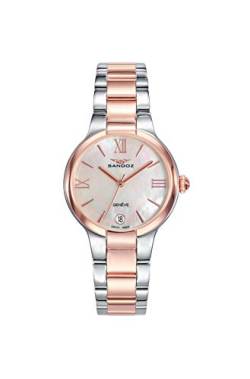 Sandoz 81334-93 Schweizer Uhr für Damen, Stahl, zweifarbig von Sandoz