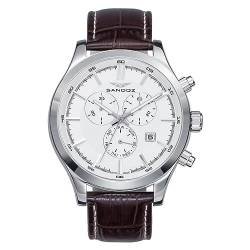 Sandoz Reloj Cronógrafo CASUEL 81381-87 Hombre piel von Sandoz