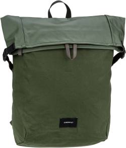 Sandqvist Alfred Rolltop Backpack  in Oliv (15 Liter), Rolltop Rucksack von Sandqvist