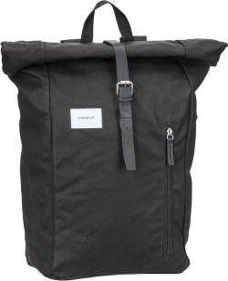 Sandqvist Dante Backpack  in Schwarz (18 Liter), Laptoprucksack von Sandqvist