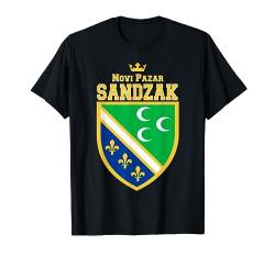 Novi Pazar Sandzak, Sandzak Flag. Flag Of Sandzak, Sandzak T-Shirt von Sandzak Fashion