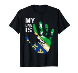 Sandzak Flagge, My DNA Is Sandzak, Proud Sandzak DNA T-Shirt von Sandzak Fashion