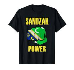 Sandzak Power, Proud Sandzak Flag. Sandzaklija T-Shirt von Sandzak Fashion
