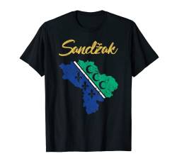 Sandzak Sandzaklija Novi Pazar T-Shirt von Sandzak Serbija Montenegro Balkan Designs
