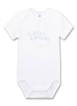 Sanetta Baby Body Kurzarm Weiß | Hochwertiger und nachhaltiger Baby-Body aus Bio-Baumwolle. Baby Body 104 von Sanetta
