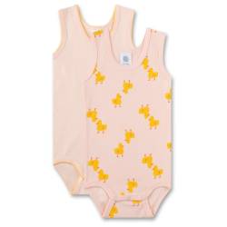 Sanetta - Baby Girl Modern Mainstream Body Sleeveless - Alltagsunterwäsche Gr 80 rosa von Sanetta