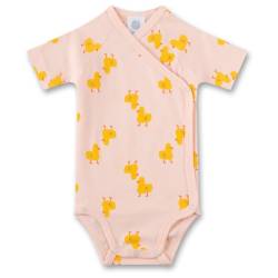 Sanetta - Baby Girl Modern Mainstream Wrapover Body S/S - Alltagsunterwäsche Gr 68 rosa von Sanetta
