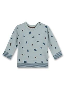 Sanetta Baby-Jungen 10904 Sweatshirt, Cloud Blue, 56 von Sanetta