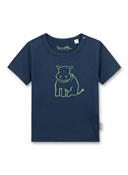 Sanetta Baby-Jungen 115676 T-Shirt, Blue air, 74 von Sanetta