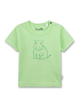 Sanetta Baby-Jungen 115676 T-Shirt, Light Green, 68 von Sanetta