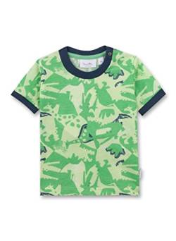 Sanetta Baby-Jungen 115682 T-Shirt, Light Green, 56 von Sanetta
