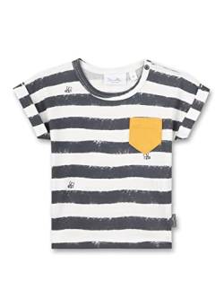 Sanetta Baby-Jungen 115717 T-Shirt, Ivory, 68 von Sanetta