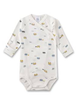 Sanetta Baby-Jungen 324348 Body, White Pebble, 50 von Sanetta