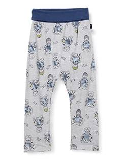 Sanetta Baby-Jungen Pants Long Shorts, hellgrau Melange, 092 von Sanetta