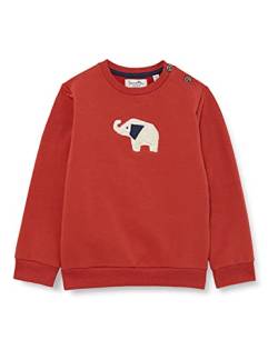 Sanetta Baby-Jungen rot Sweatshirt, red Spice, 56 von Sanetta