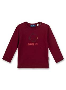 Sanetta Baby-Mädchen 115547 Sweatshirt, red Plum, 74 von Sanetta