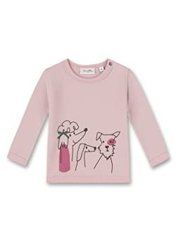 Sanetta Baby-Mädchen 115598 Sweatshirt, Rose, 56 von Sanetta